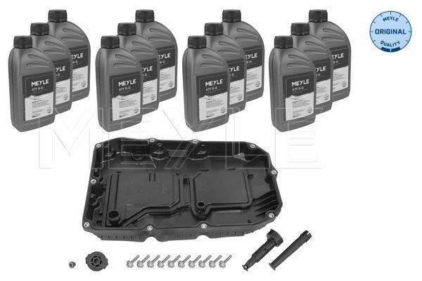 ZESTAW DO WYMIANY OLEJU W SKRZYNI BIEGÓW AUT. DB C KLASA W205 09- Z OLEJEM do Mercedesa, 014 135 0305, MEYLE Products w ofercie sklepu e-autoparts.pl 